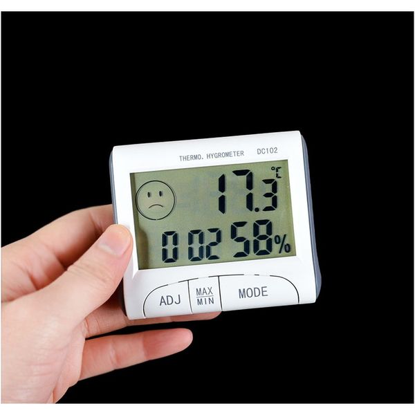 

внутренняя комната жк-дисплей электронная температура усилитель влажности цифровой термометр гигрометр помечатель будильник часы f bbylqd