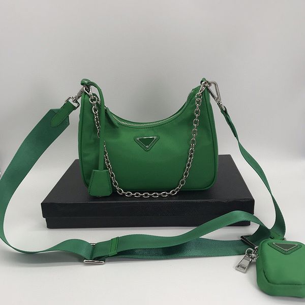 

2021 new fashion solid color genuine leather shoulder messenger bag casual crossbody bags women handbags totes bag 2 sets evening clutch pur