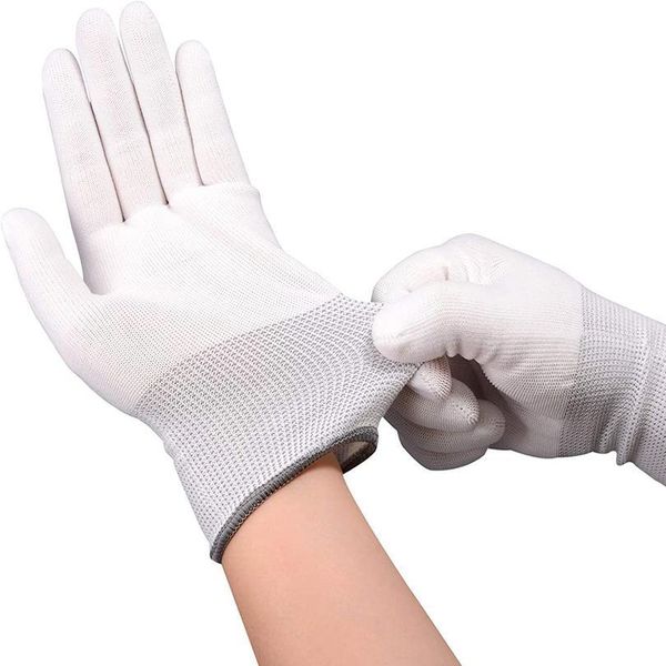 

foshio 4/12pairs anti-static window tint carbon fiber vinyl car wrap sticker film install gloves nylon tinting wor qylmpt