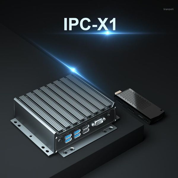 

chatreey x1 fanless mini pc core industrial deskcomputer triple display dual lan port 3 orders1