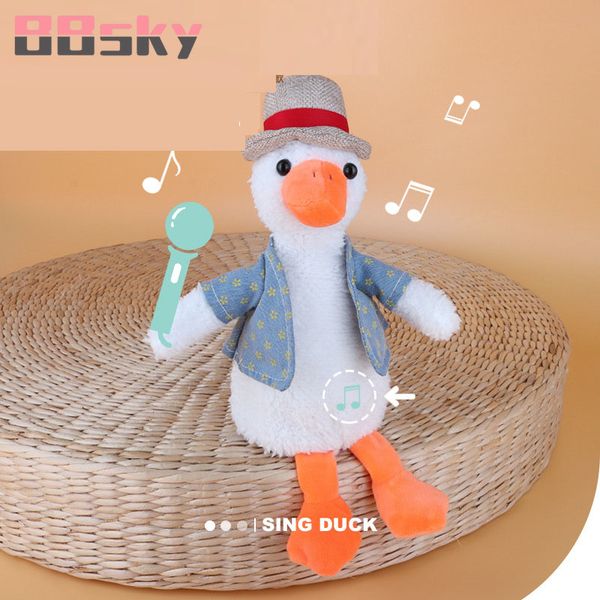 

bbsky электрические плюшевые игрушки утка перечитывая chicken учить talk usb зарядный перечитывая duck doll подарочные друзья дети c35