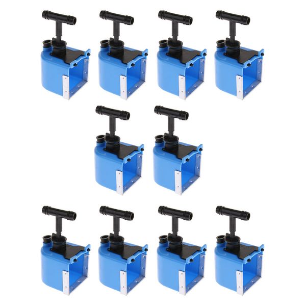 

10pcs rabbit automatic drinker water feeder fix bowl t joint equipment