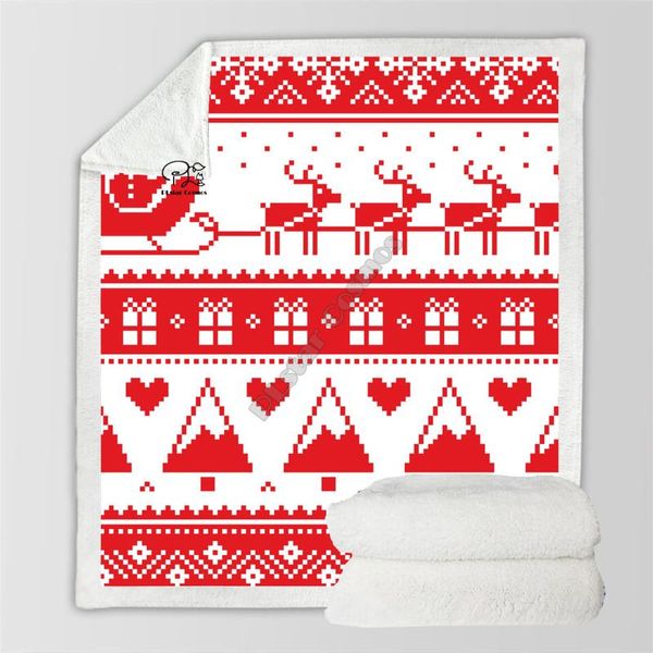 

blankets plstar cosmos christmas elements funny character blanket 3d print sherpa on bed home textiles dreamlike style-2