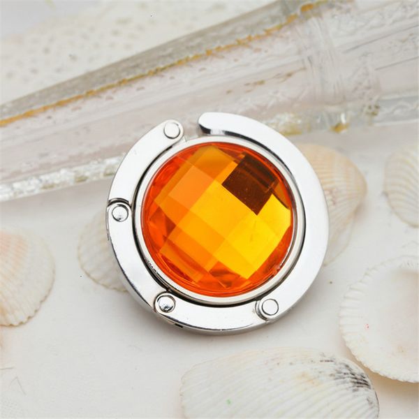 

alloy folded fashion handbag portable crystal tote rhinestone hanger bag desk hook holder 8 nlxc8