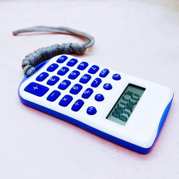 

студент портативный практический школьный офис руководства pocket store висит веревочный электронный мини красочный калькулятор студент порт