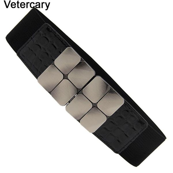 

high-end fashion black cummerbund pu leather belt dress coat decorated ceinture elastic luxury girdle black wide leathers red sqcmfc, Black;brown