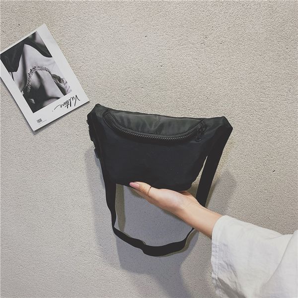 

women cute waist bag fashion bumbag for ladies crackle belt bag boys girl cross body bag sac banane casual new tide