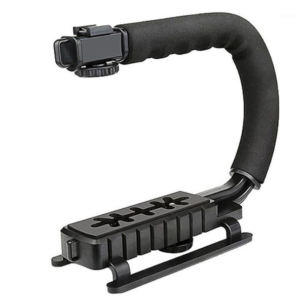 

pgraphy c type camera bracket dv camera handheld holder flash bracket u type hand motion stabilizer stable grip video dslr1