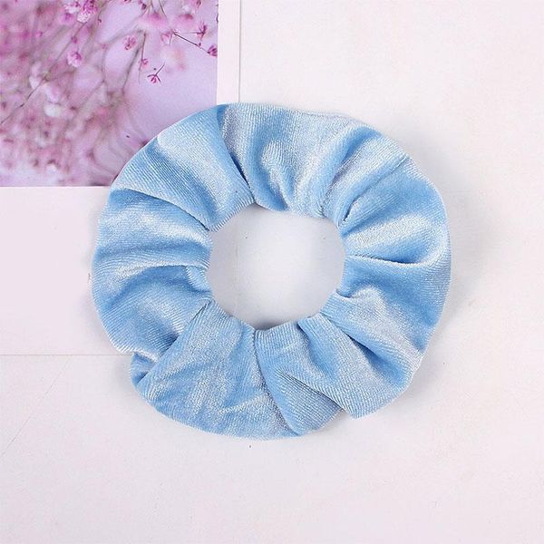 

1pc neon scrunchies elastic hair ties colorful ponytail holder bright hair ring rope velvet scrunchie for women hair accessories h wmtnty, Black;brown