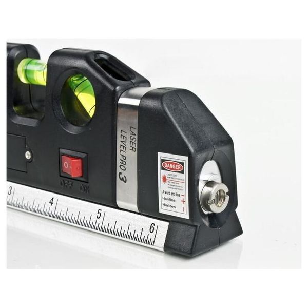 

genuine laser level wire infrared cross line laser rulerl tape measure 2.5 meter aluminum seat cr sqcxin bdenet