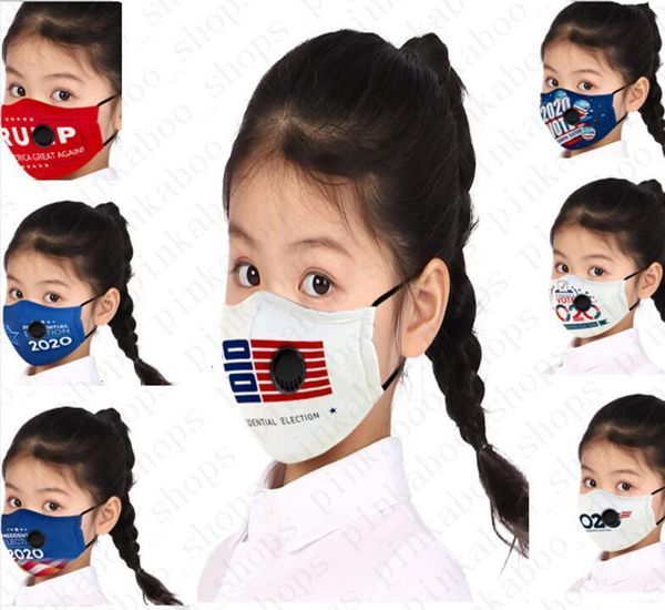 

printing 2020 usa america pm2.5 trump masks donald children breather valve face mask with