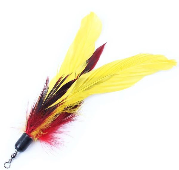 

color multi cat toys bird feather plastic wand plastic diy catstoys parts cat supplies 18cm h jlldre mx_home