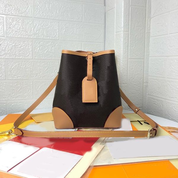 

m45550 bucket shoulder bags l flower pattern buckets style women crossbody fashion totes messenger ladies hand bag classical style handbag