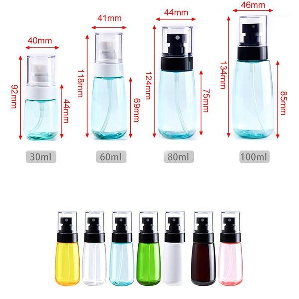 

30ml small spray bottle toxic and safe portable small transparent plastic empty spray bottle refillable bottles1