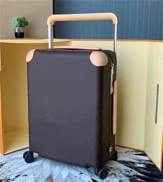 

Designers Travel Suitcase Luggage Fashion Luxurys Men Women Trunk Bag Flowers Letters Purse Rod Box Spinner Universal Wheel Duffel Bags