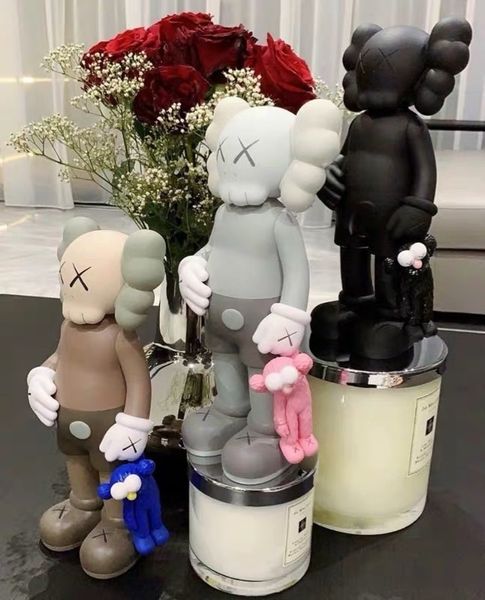 

hyfrdfman kaws share hand made model doll toy fashion brand original fagdr, Silver