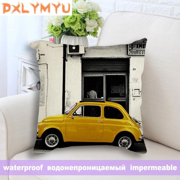 

cushion/decorative pillow european landscape picture decorative cushions pillowcase linen cushion cover throw sofa decoration