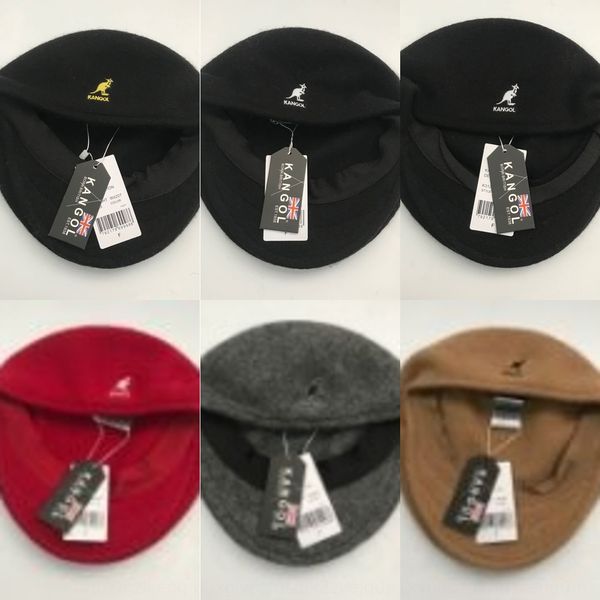 

7syq leather caps hats lady flat hat female kangol beret autumn winter women beret kangol, Blue;gray