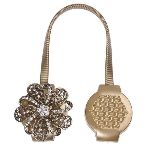 

магнитные веревочные шторы tieback europe стиль кристалл цветок выдвижные завесы занавески cortinas holdbacks tiebacks для домашнего декора