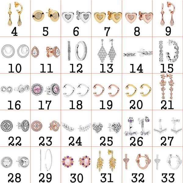 

2020 new 925 silver personalized fashion drop earrings original jewellery for women party new popular