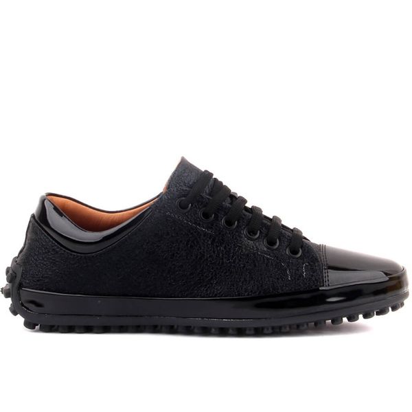 

black leather casual women's shoes qsbc