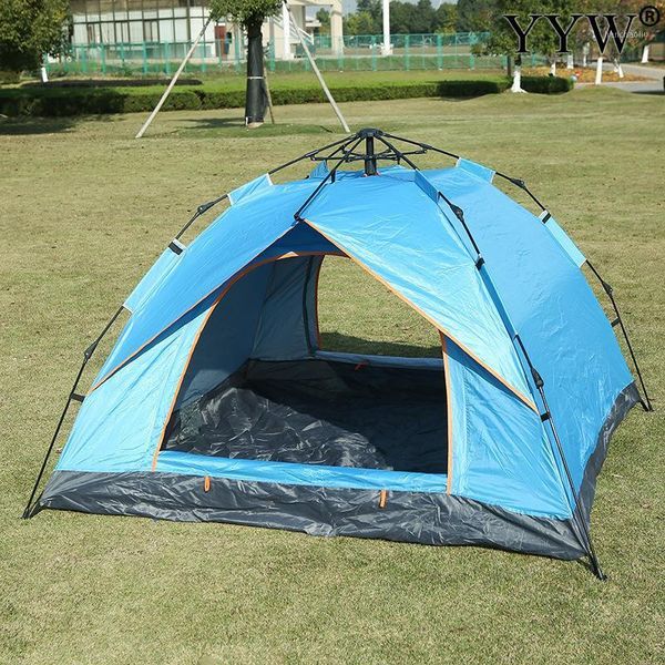

tents and shelters tent camp equipments portable outdoor camping automatic foldable large sixe family for traveling hiking accessories1