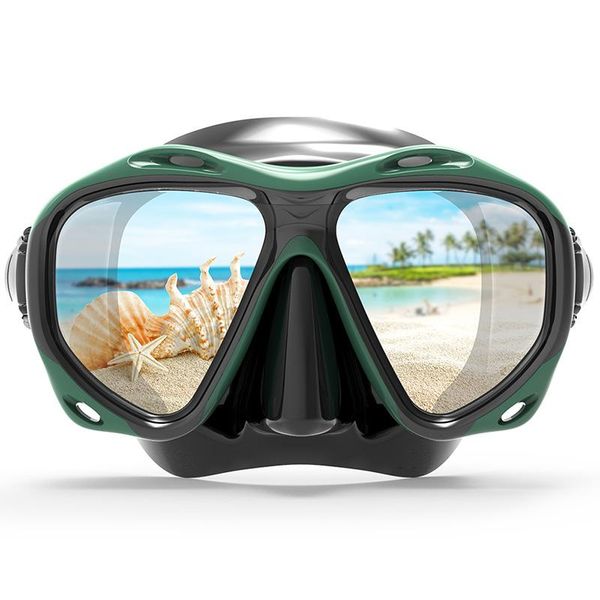 

copozz марка professional подводная охота дайвинг маска scuba diving free морские маска гибкая силиконовая большая рамка очки bbyinb