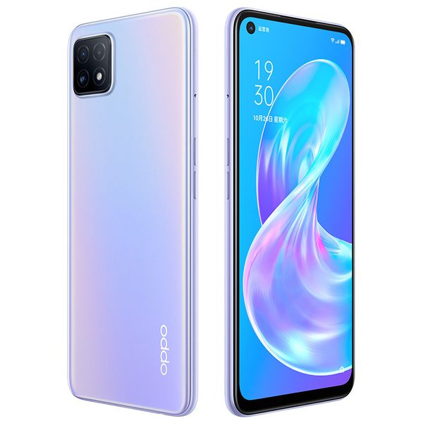 Cellulare originale Oppo A72 5G 6 GB RAM 128 GB ROM MTK 720 Octa Core Android 6,5 pollici Schermo intero 16 MP AI 4040 mAh ID impronta digitale Cellulare