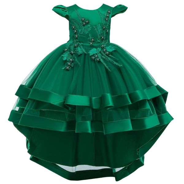 Hetiso Baby Girls Stickerei Prinzessin Kleid für Hochzeitsfeierkinder Kleider für Kleinkindmädchen Kinder Modekleidung 3-12 Jahre LJ200923