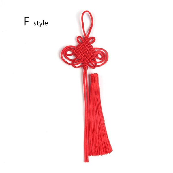 

3pcs new style chinese knots jade tasse keychain caps straps diy jewelry making charms pendants craft accessories craft tassel h bbydjr