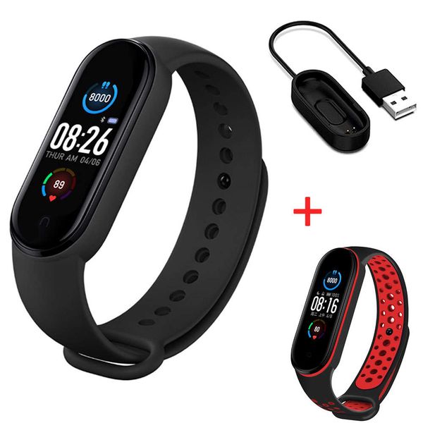 

watch for men women, sports smart wristband, heart rate blood prsure control, m5 and bluetooth