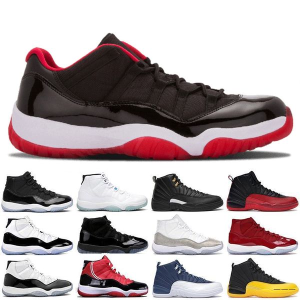

25th anniversary concord bred 11 11s men women jumpman basketballs shoes space jam cap and gown legend blue sports sneakers mens fg6p, Black