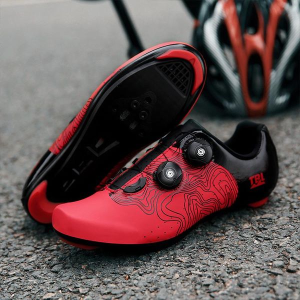 

cycling shoes spd road bike mountain sneakers outdoor sports self-locking zapatillas de ciclismobicycle footwear, Black