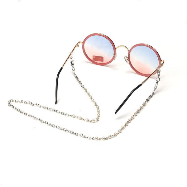 

2020 chic pearl beads luxury gold color mask chain lanyard simple casual mask strap necklace sunglasses chain women jewelry h bbydya