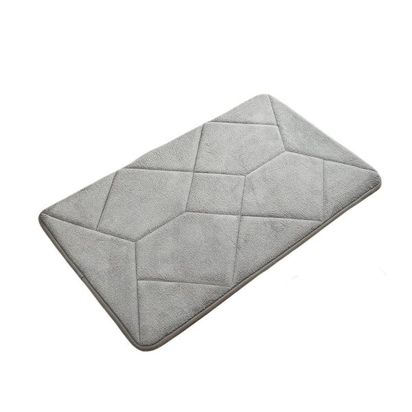 

soft non slip modern extra absorbent machine washable floor shower bath mat memory foam home decor area rug kitchen bedroom