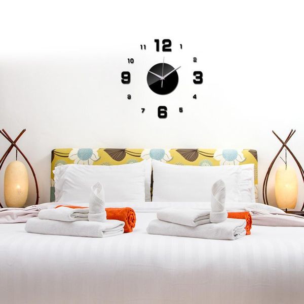 

wall clocks acrylic diy stickers decorative clock environmentally friendly high-quality living room bedroom