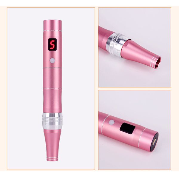 

wireless dr pen electric microneedling derma pen screw micro needle derma pen professional kit micropen raben