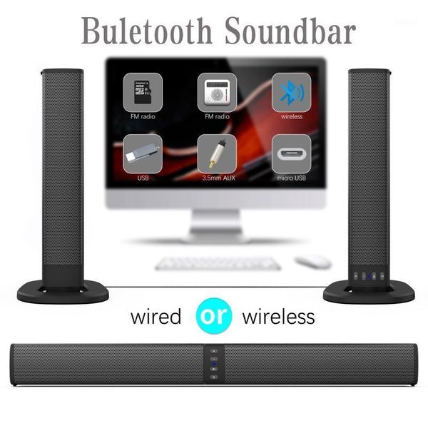 

bs36 home audio&tv speaker soundbar speakers super bass stereo loudspeaker for phone pc computer with rca cable for tv pc1