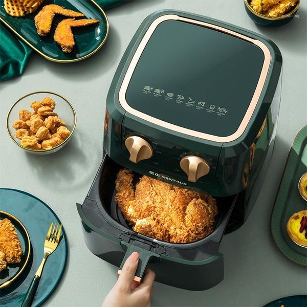 

air fryers 220v 5l electric fryer authentic oil-household french fries frying pot multi1