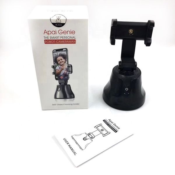 

4fds2awcustom 360 rotation auto face object tracking selfie stick smartphone smart shooting camera stand cell mobile phone holder