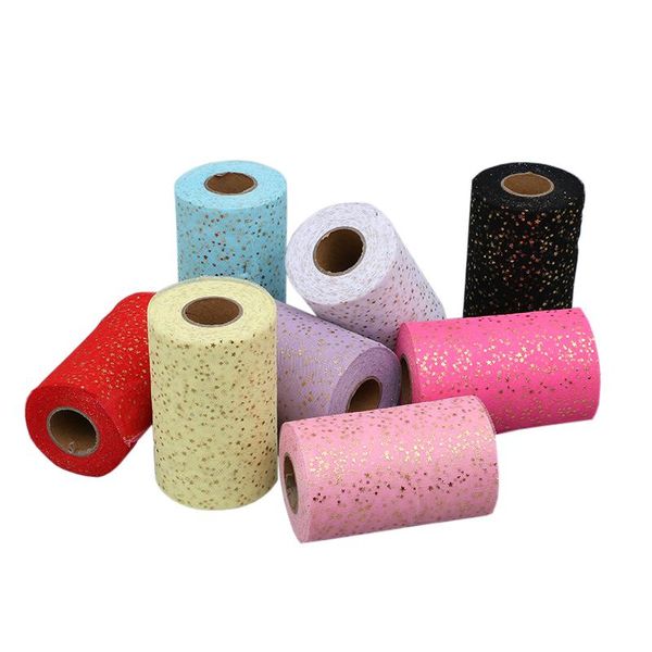 

50y lot 6cm 14.5cm christmas new glitter ribbon solid color decorative ribbon diy hairbows accessories wedding party decoration wmtpnv