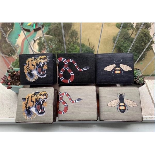 

80% off bag fashion velcro printed animal pattern horizontal square men's short wallet