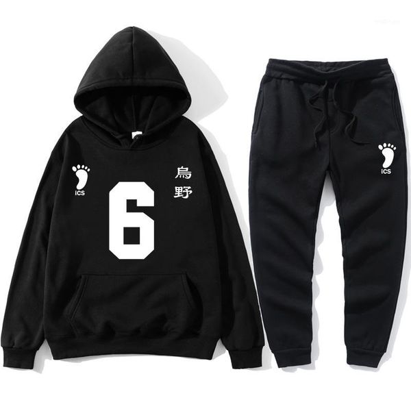 

anime haikyuu cosplay hoodies suits sweatshirt karasuno high school volleyball club black uniform sportswear hinata shoyo hoody1, Gray