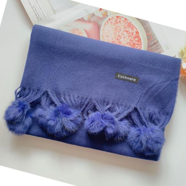 

утолщение solid color lattice dots мягкий шарф женщин кашемир шарфы женские шали обруча осень зима pashmina unisex глушитель wmtdpr, Blue;gray