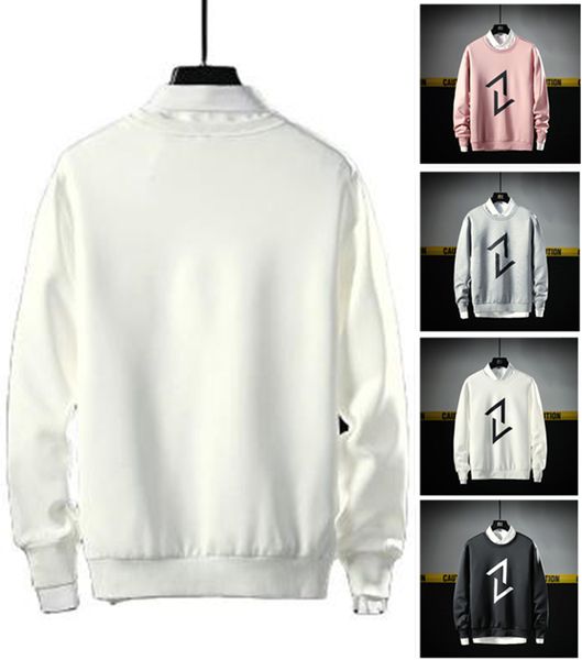 

mens designers sweaters men long sleeved t shirts trendy sweaters young middle school students clothes spring summer bottoming shirt selling, Black