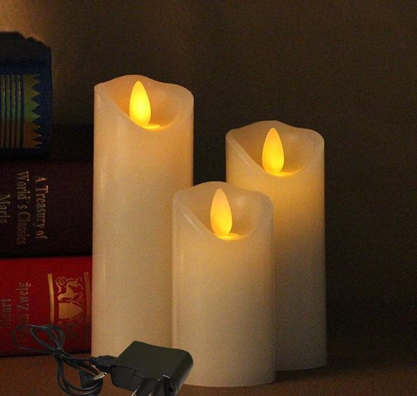 

electronic candles bright flickering bulb equipped with usb charging cable flameless led tea light for festival e bbyvpi garden2010