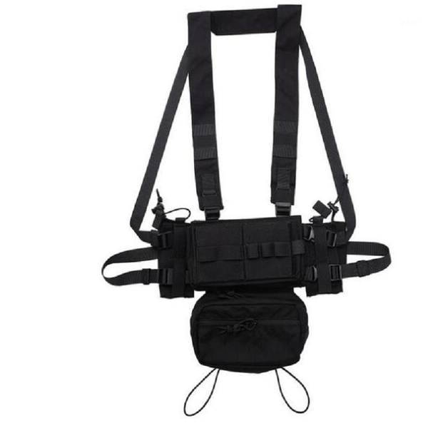 

hunting jackets tactical micro fight chassis 3 chest rig1, Camo;black