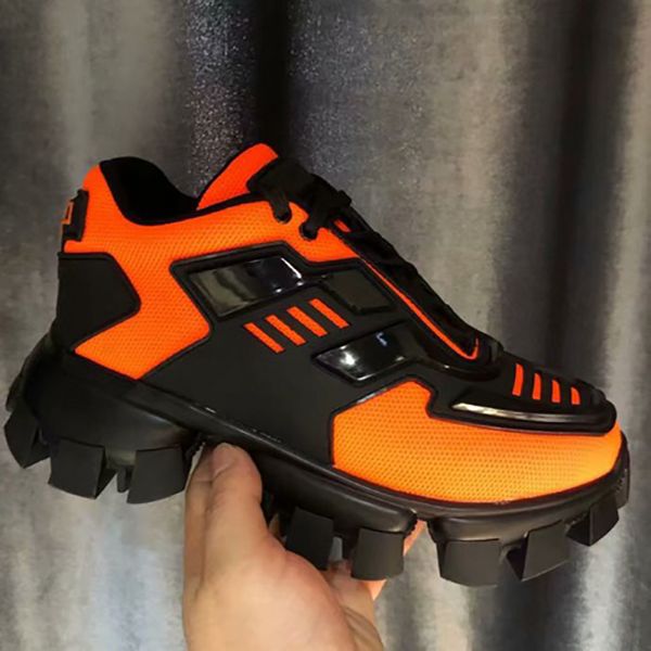 

new lovers low lace up casual shoes fashion capsule series color matching platform sneakers size35-46, Black