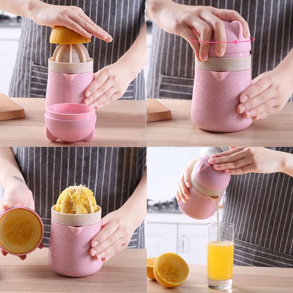 

400 мл медведя в форме мини-ручной соковыжималки сжимания фруктовые кофейные чашки большие емкости чашка кухонные аксессуары wmtfia