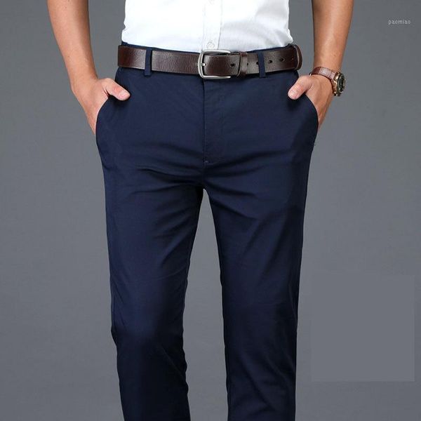 

mrmt 2019 brand new trousers men's trousers casual straight trawers thin pants for male trawers1, Black